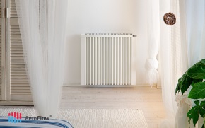 Vue radiateur à inertie